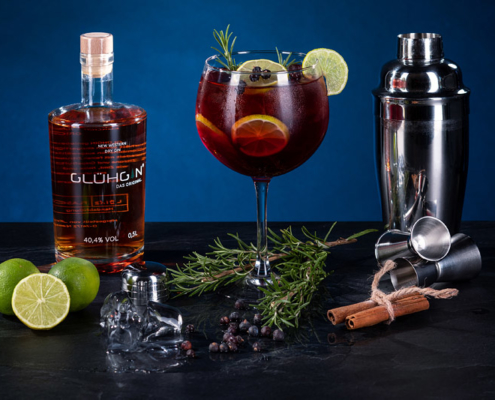 Der ideale Winter Gin! Der super leckere GLUEHGIN Cranberry ist ein pures Geschmackserlebnis!